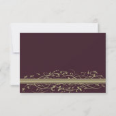 Carte faire-part de mariage (Dos)