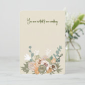 Carte faire-part de mariage (Debout devant)