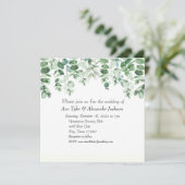 Carte faire-part de mariage (Debout devant)