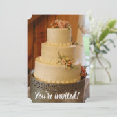 carte faire-part de mariage (Debout devant)