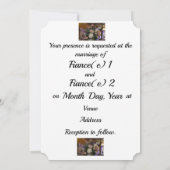 carte faire-part de mariage (Dos)