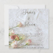 carte faire-part de mariage (Devant)