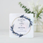 carte faire-part de mariage (Debout devant)