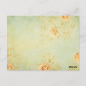 carte faire-part de mariage (Dos)