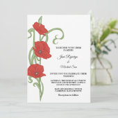 Carte faire-part de mariage (Debout devant)