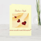 Carte faire-part de mariage (Dos)