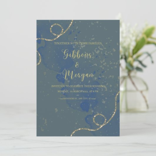 carte faire-part de mariage (Debout devant)