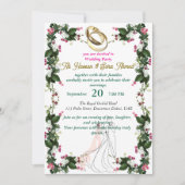 carte faire-part de mariage (Devant)