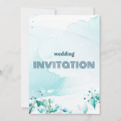 carte faire-part de mariage (Dos)