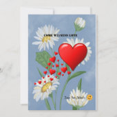 Carte Faire-part de mariage 5 pouces * 7 pouces (Devant)