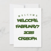 CARTE FAIRE-PART DE MARIAGE AVEC IMAGES ET POLICE (Dos)