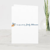 Carte Faire-part de mariage Bridesmaid (Dos)