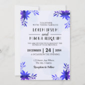 Carte faire-part de mariage de luxe (Devant)