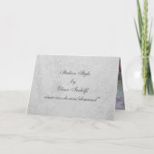 Carte Faire-part de mariage de rêve (Dos)