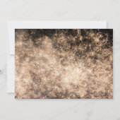 Carte Faire-part de mariage Fireworks (Dos)