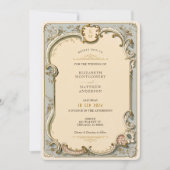 Carte Faire-part de mariage Victorian Elegance (Devant)
