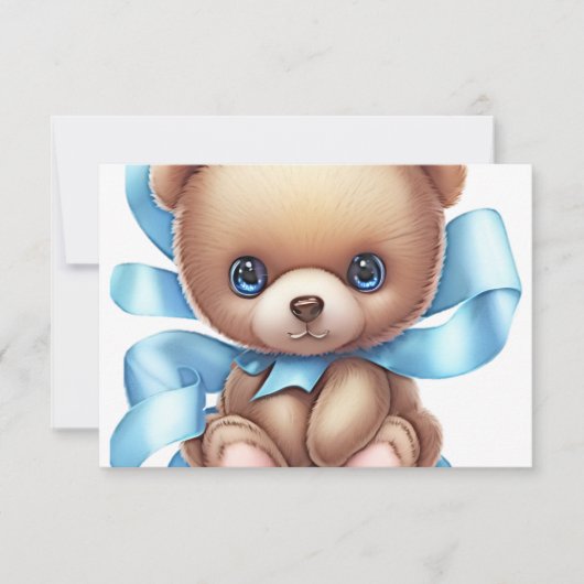 Carte Faire-part de naissance bébé | Ajouter une p (Devant)