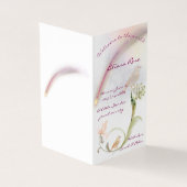 Carte Faire-part de naissance bébé aquarelle (Outside)