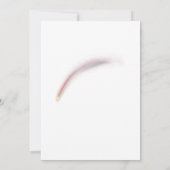 Carte Faire-part de naissance bébé aquarelle (Dos)