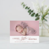 carte faire-part de naissance de location moderne (Debout devant)