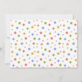 Carte Faire-part de naissance photo pour bébé Dino (Dos)