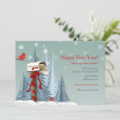 Carte Faire-part de vacances (Debout devant)