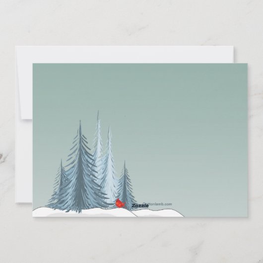 Carte Faire-part de vacances (Dos)