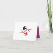 Carte Faire-part d'invitation Retro Blackberry Dot (Dos)