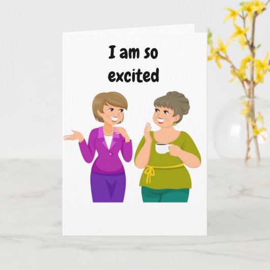 **CARTE FAIRE-PART GROSSESSE** (Fleur jaune)