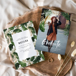 Carte Faire-part/invitation de remise de diplômes de pho