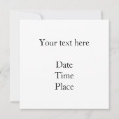 Carte Faire-part/Invitation Sikh (Dos)