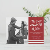 Carte Faire-part photo Bowl Jelly Pregnancy (Debout devant)