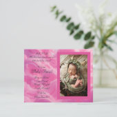 Carte Faire-part plat (Debout devant)