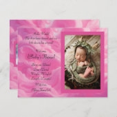 Carte Faire-part plat (Devant / Derrière)