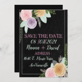 Carte Faire-part plat (Devant / Derrière)