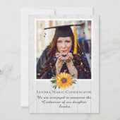 Carte Faire-part plat (Dos)