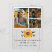 Carte Faire-part plat (Devant / Derrière)