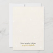 Carte Faire-part plat (Dos)
