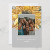 Carte Faire-part plat (Dos)