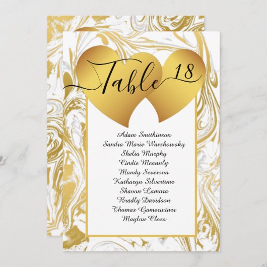 Carte Faire-part plat (Devant / Derrière)