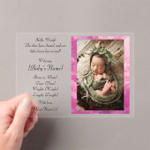 Carte Faire-part plat (In situ (ordinateur de poche))