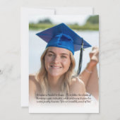 Carte Faire-part plat multi-photo (Dos)