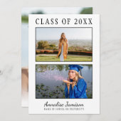 Carte Faire-part plat multi-photo (Devant / Derrière)