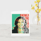 Carte Faire Partie De Tous Les Endroits Où Les Décisions (Fleur jaune)