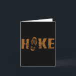 Carte Faire plus de randonnée et moins de soucis Humour<br><div class="desc">Faire plus de randonnée et moins de soucis Humour de montagne drôle Manches longues</div>