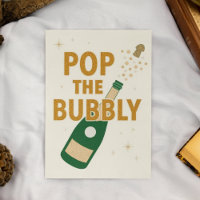 Faire sauter le Champagne Célébratoire