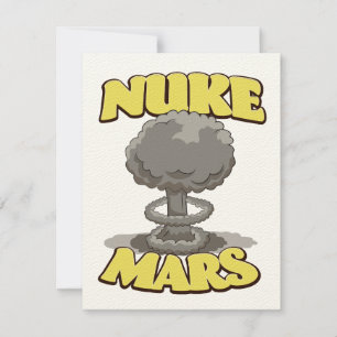 Carte Faire sauter Mars