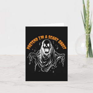 Carte Faire semblant d'être un fantôme effrayant Costume