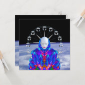 Carte Fairground in Space (Devant/Arrière en situation)