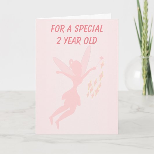 Carte Fairy 2e anniversaire (Devant)